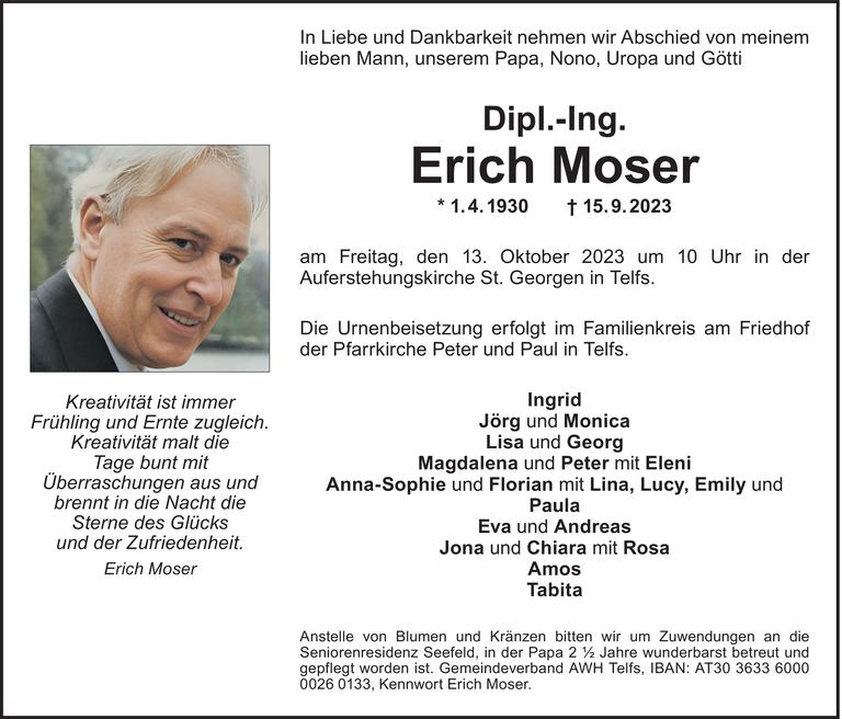 Erich  Moser Bild