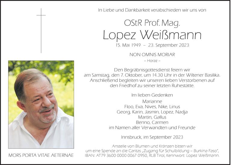 Lopez Weissmann Bild