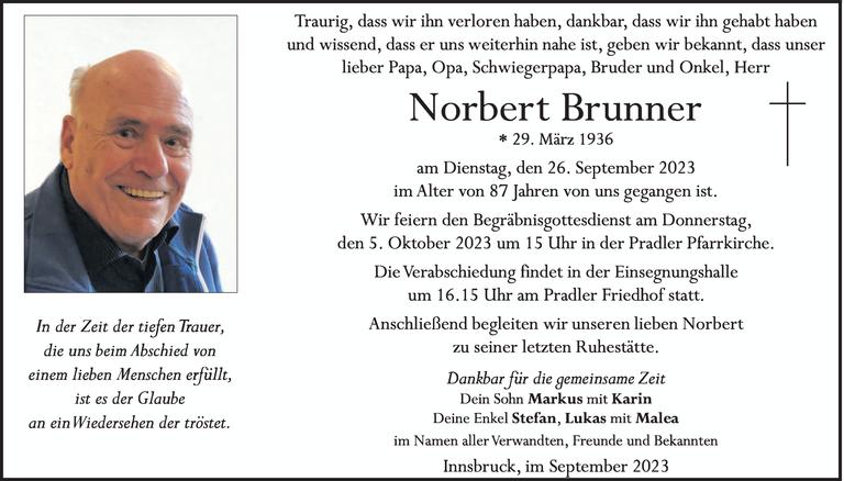Norbert Brunner Bild