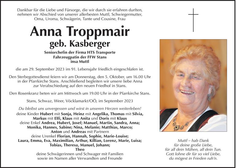 Anna Troppmair Bild