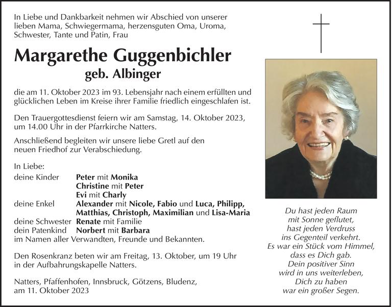 Margarethe Guggenbichler Bild