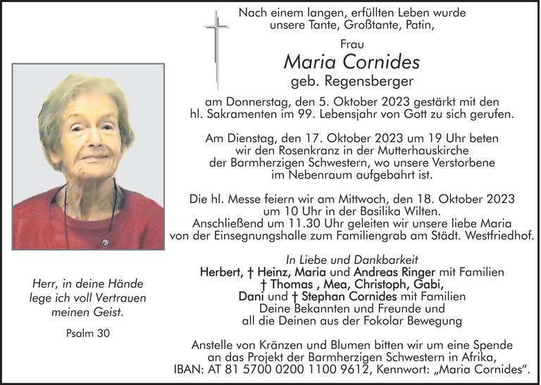 Maria Cornides Bild
