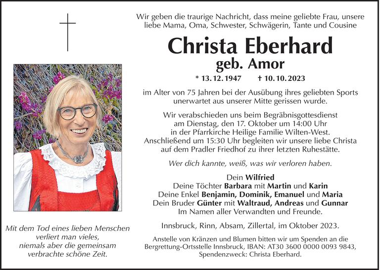 Christa Eberhard Bild