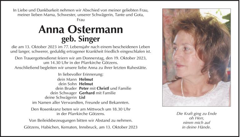 Anna Ostermann Bild