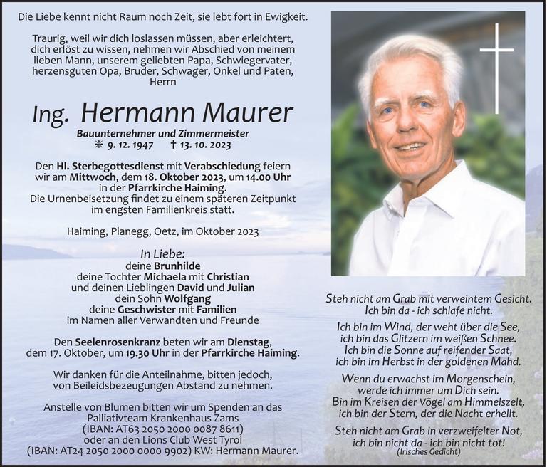 Hermann Maurer Bild