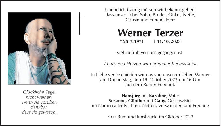 Werner Terzer Bild
