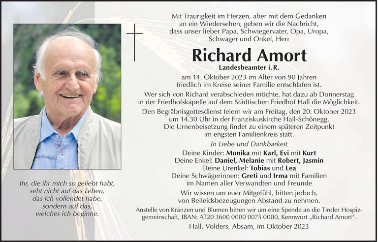 Richard Amort Bild