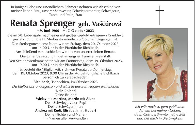 Renata Sprenger Bild