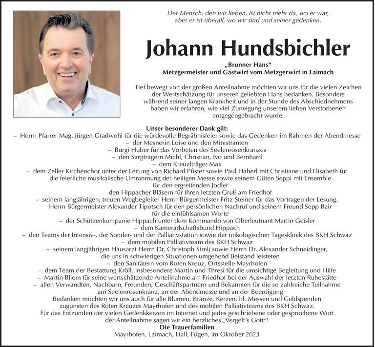 Johann Hundsbichler Bild