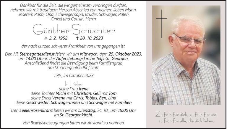 Günther Schuchter Bild