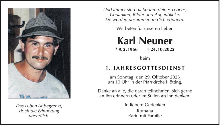Karl Neuner Bild