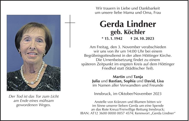 Gerda Lindner Bild