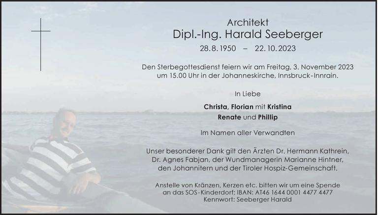 Harald Seeberger Bild