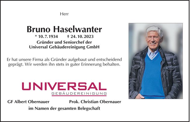 Bruno Haselwanter Bild