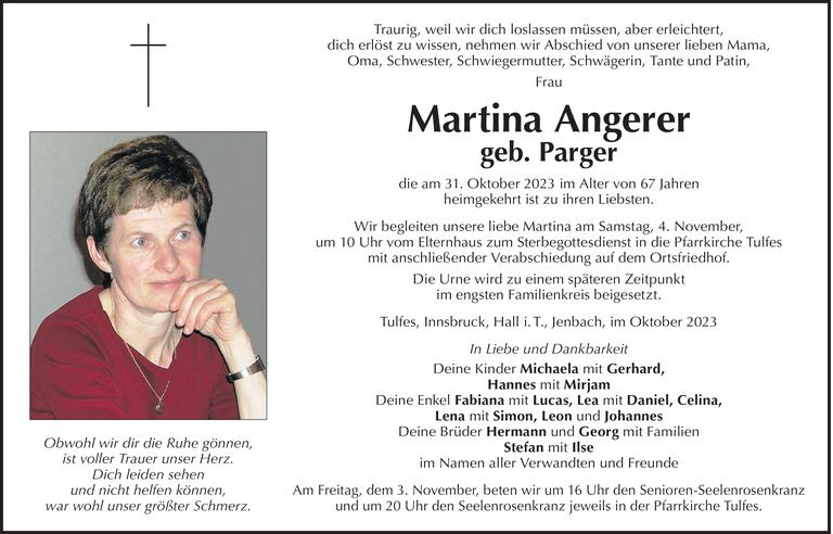 Martina  Angerer Bild