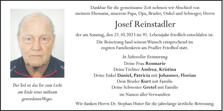 Josef  Reinstadler Bild