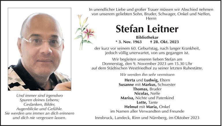 Stefan Ludwig Leitner Bild