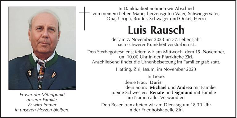 Alois Rausch Bild