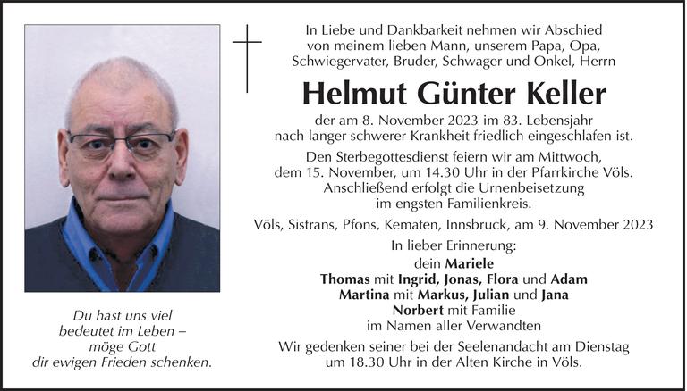 Helmut Günter Keller Bild
