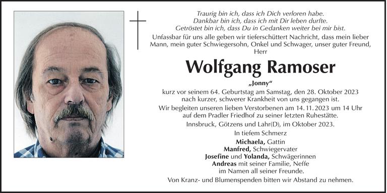 Wolfgang Ramoser Bild