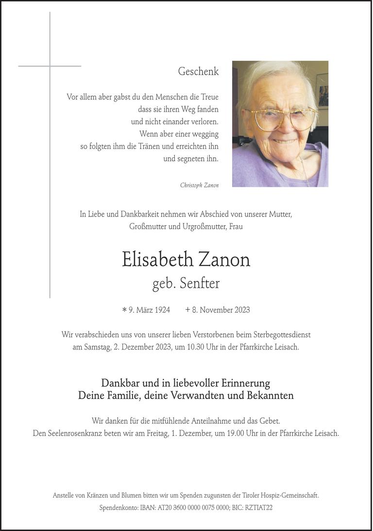 Elisabeth Zanon Bild
