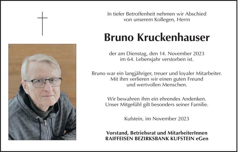 Bruno Kruckenhauser Bild