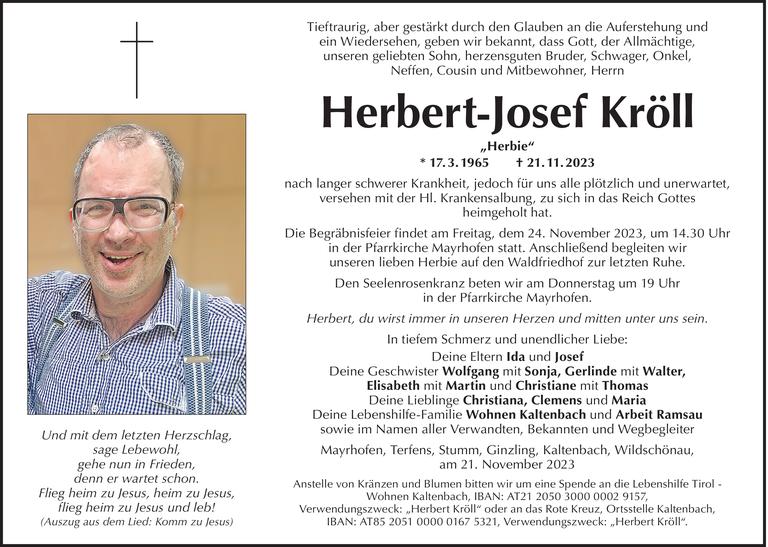 Herbert-Josef Kröll Bild