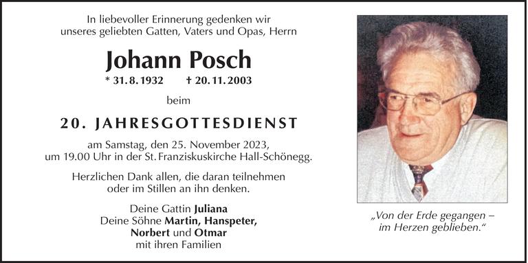 Johann Posch Bild
