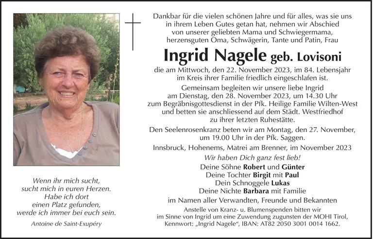 Ingrid Nagele Bild