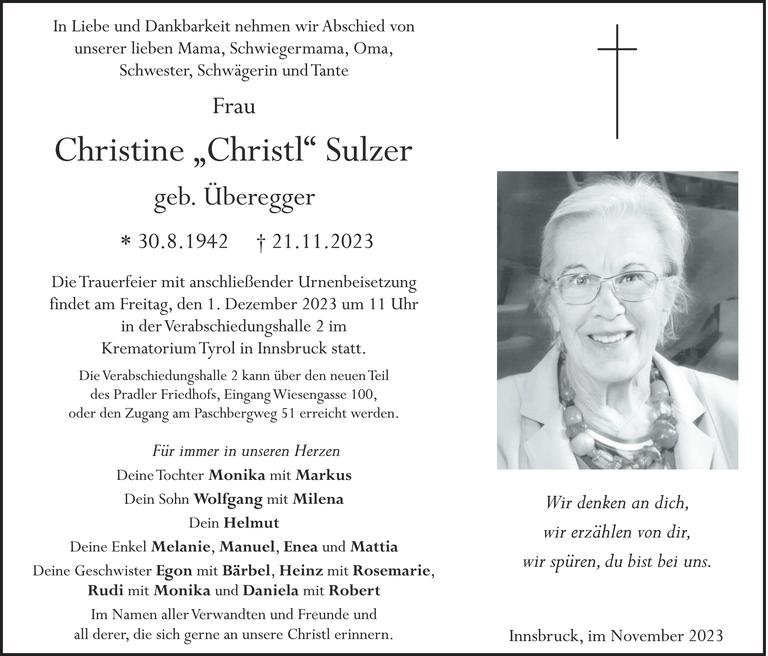 Christine Sulzer Bild