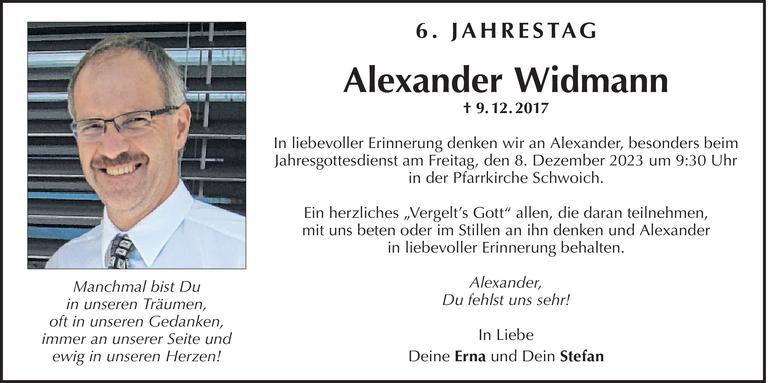 Alexander Widmann Bild