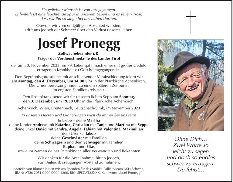 Josef Pronegg
