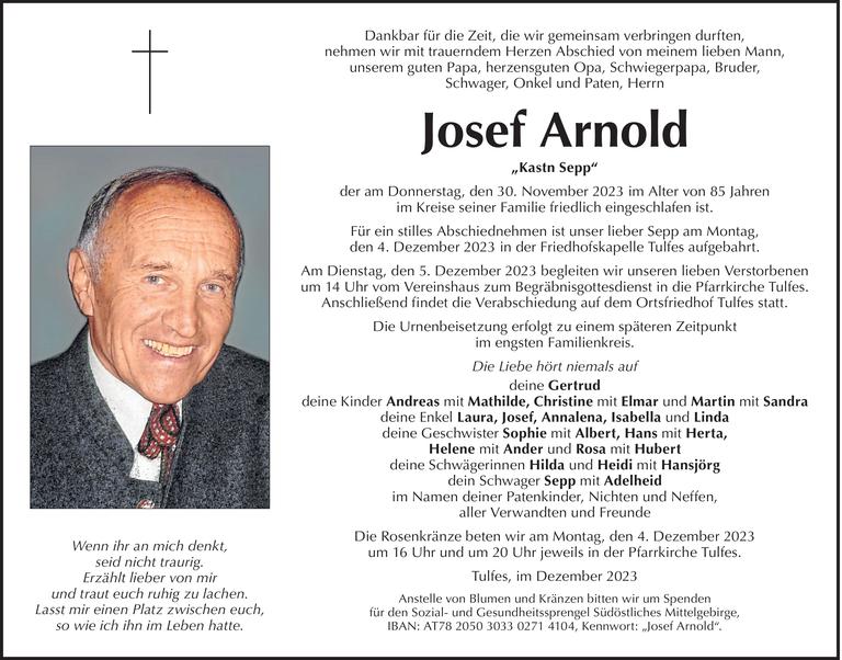 Josef Arnold Bild