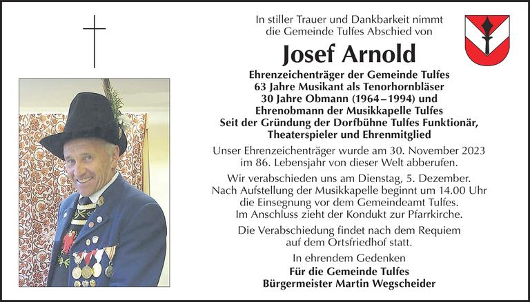 Josef Arnold Bild
