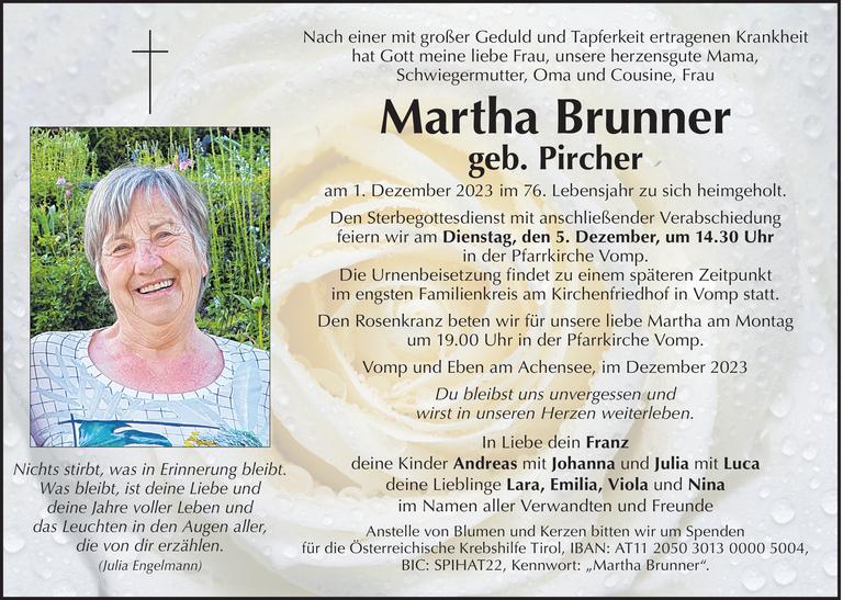Martha Brunner Bild