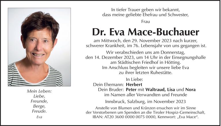 Eva Mace-Buchauer Bild