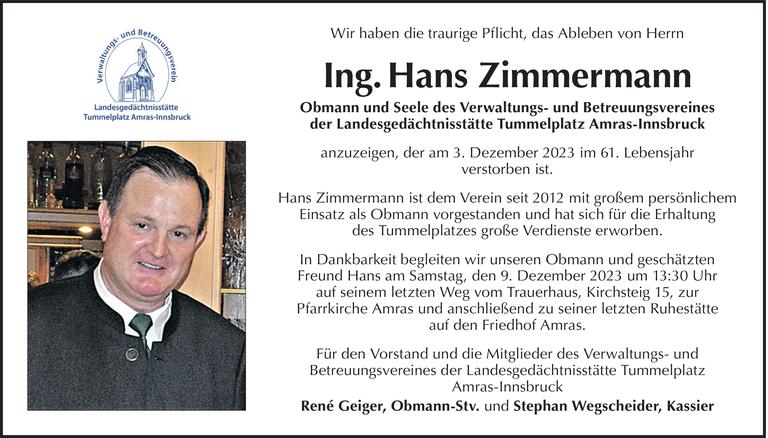 Johann Zimmermann Bild
