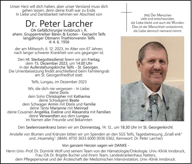 Peter Larcher Bild