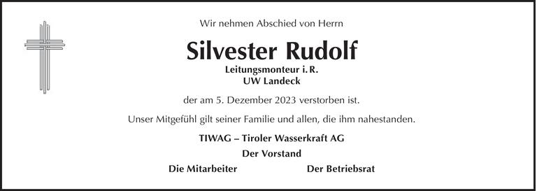Silvester Rudolf Bild