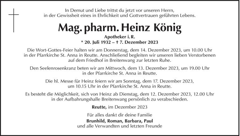 Heinz König Bild