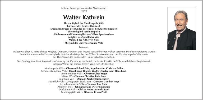 Walter Kathrein Bild