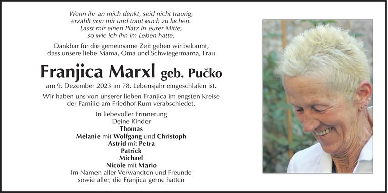 Franjica Marxl Bild