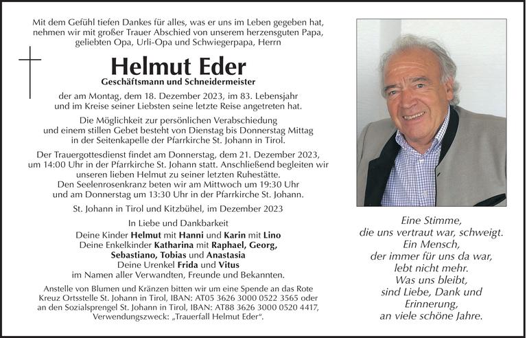 Helmut Eder Bild