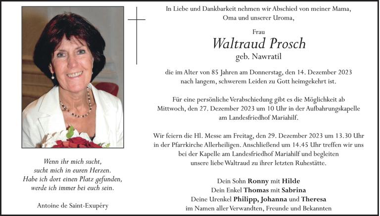 Waltraud Prosch Bild