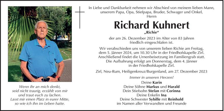 Richard  Kuhnert Bild