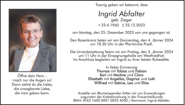 Ingrid Abfalter Bild