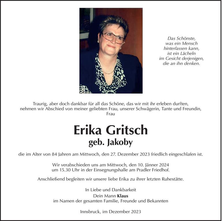 Erika Gritsch Bild