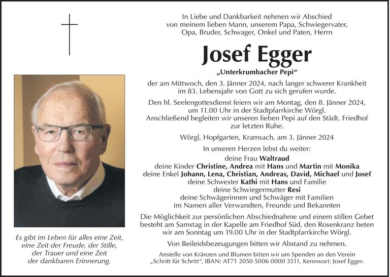 Josef Egger Bild