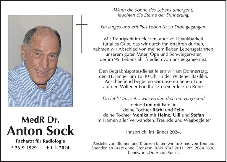 Anton Sock Bild