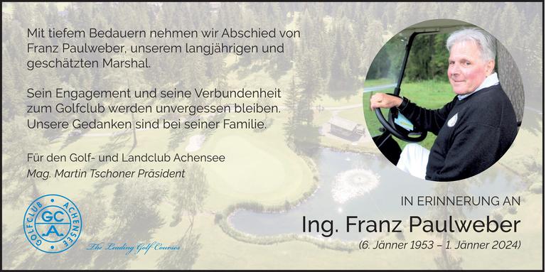 Franz Paulweber Bild